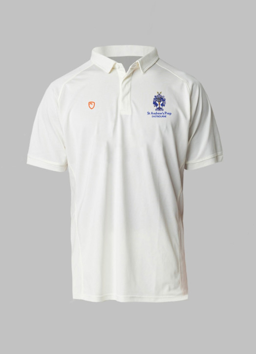 Men's Move Cricket Shirt SS Cream