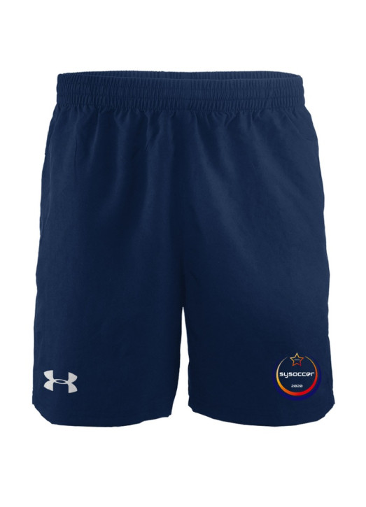 Men's Elite Woven Short 6 Inch Navy Blue