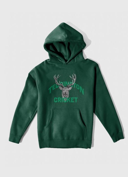 Junior Hoodie Bottle Green