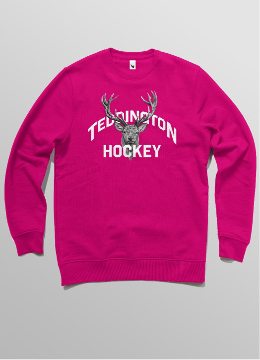 Unisex Sweatshirt Fuchsia Pink