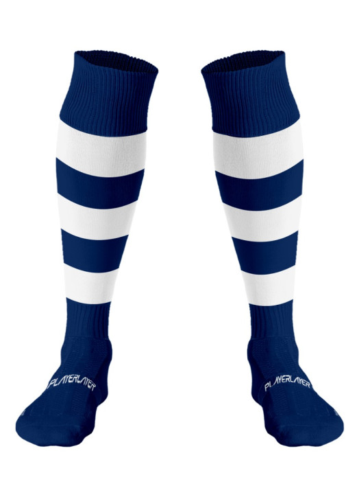 Adult Playing Socks Navy Blue