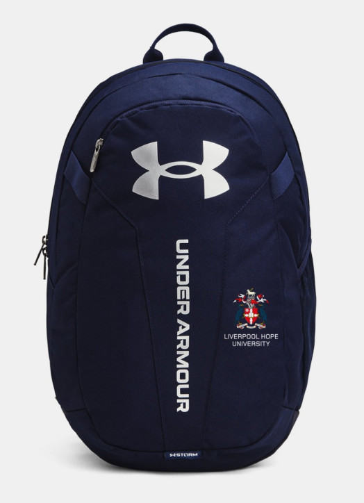 UA Hustle Lite Backpack Navy Blue