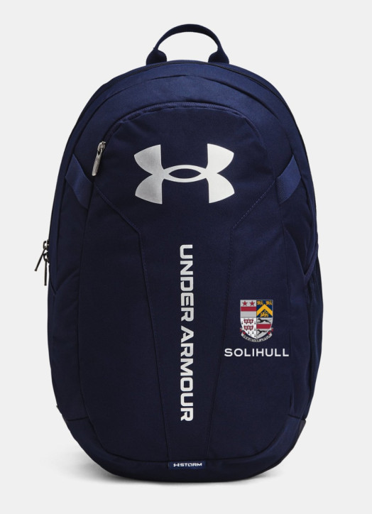 UA Hustle Lite Backpack Navy Blue
