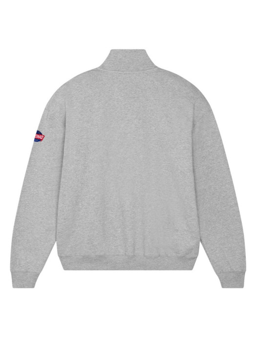 Quarter zip crewneck sweatshirt deals