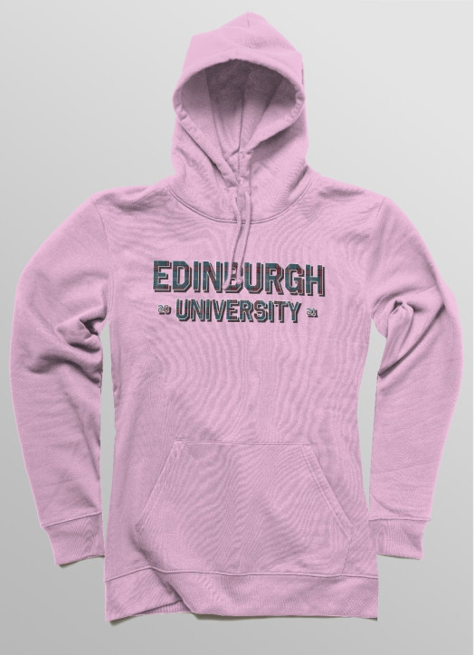 Fitted Hoodie Pink