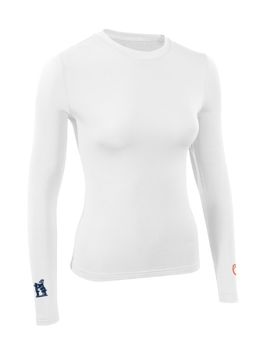 Womens white base layer top hot sale