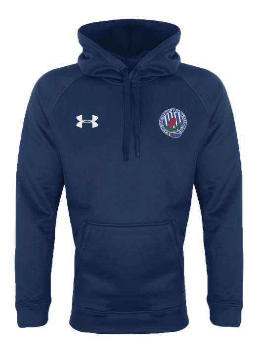 Youth Armour Fleece Hoodie Navy Blue