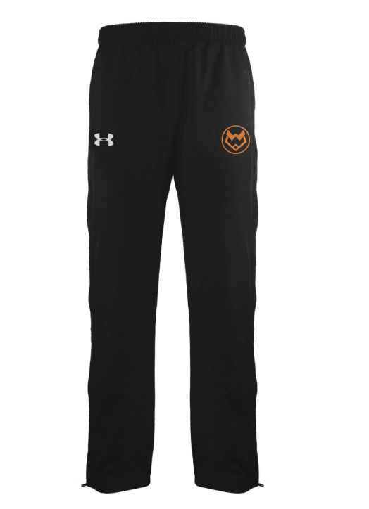 Men's Full Zip Trackpant Black
