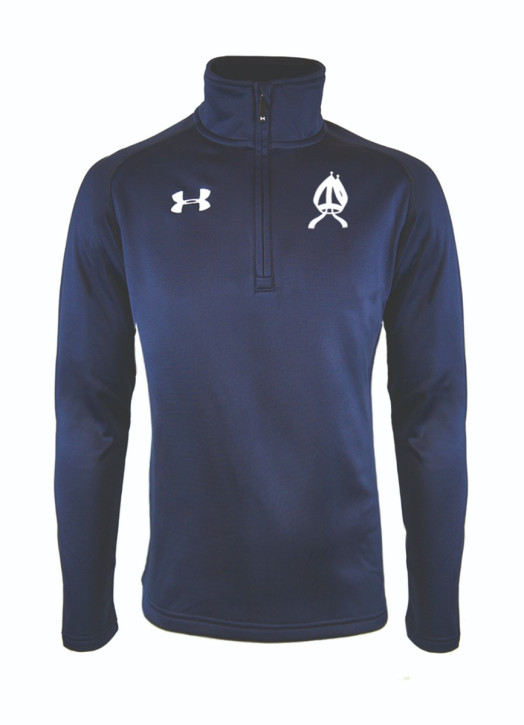 Women's Armour Fleece 1/4 Zip Navy Blue