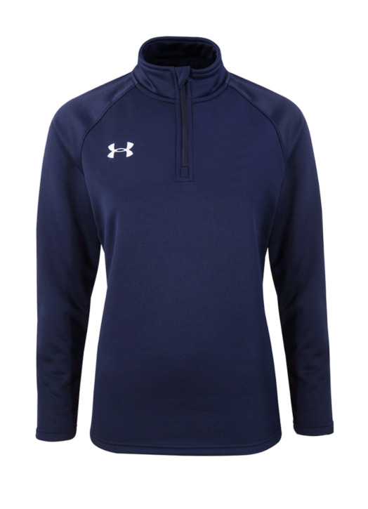 Women's Armour Fleece 1/4 Zip Navy Blue