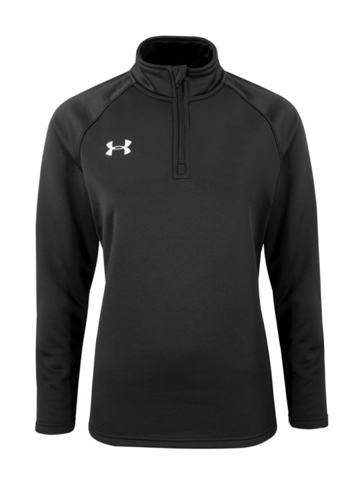 Women's Armour Fleece 1/4 Zip Black