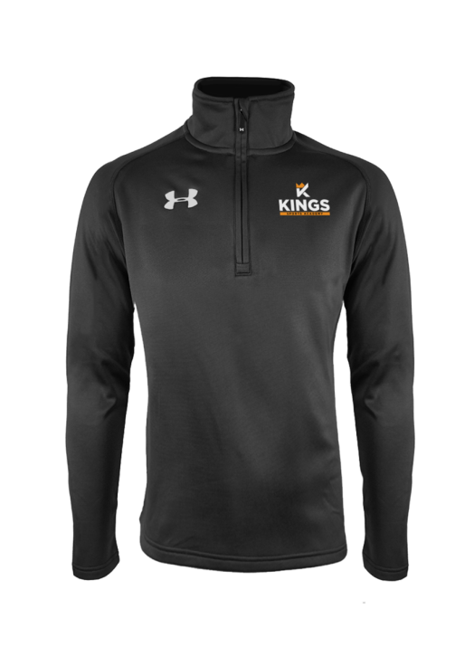 Women's Armour Fleece 1/4 Zip Black