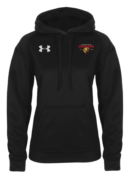 Women's Armour Fleece Hoodie Black