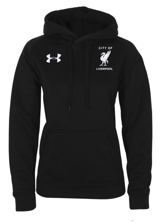 Women's Armour Fleece Hoodie Black