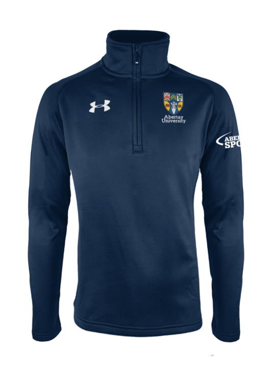 Men's Armour Fleece 1/4 Zip Navy Blue