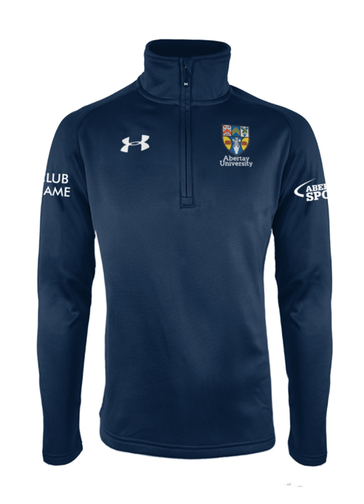 Women's Armour Fleece 1/4 Zip Navy Blue