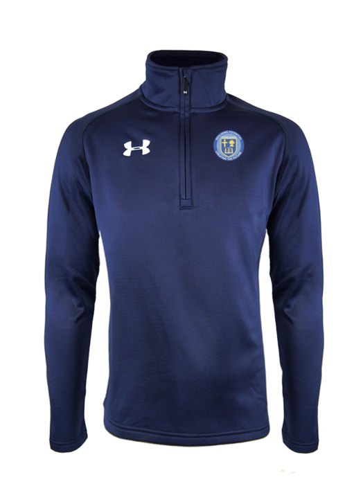 Women's Armour Fleece 1/4 Zip Navy Blue