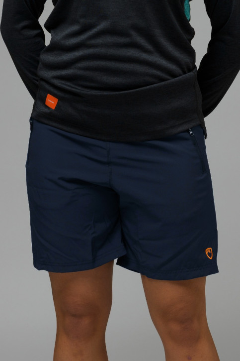 Women's 8 Inch Coaches Shorts Navy Blue