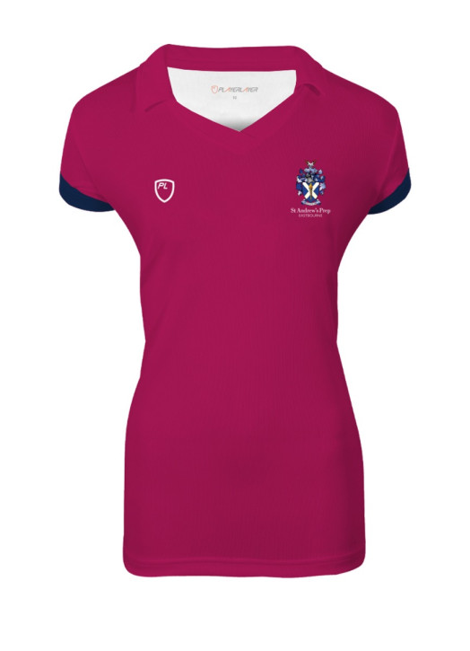 Women's Court Shirt C/S Pink