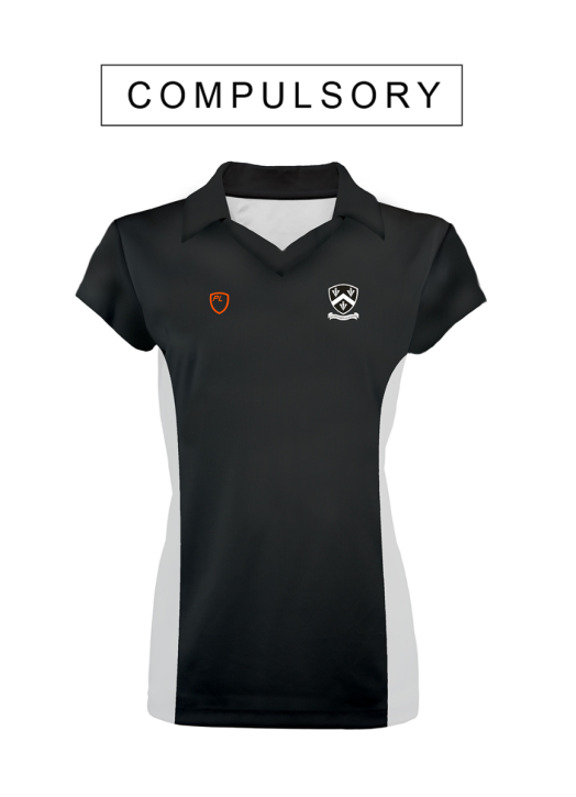 Women's Court Shirt C/S Black