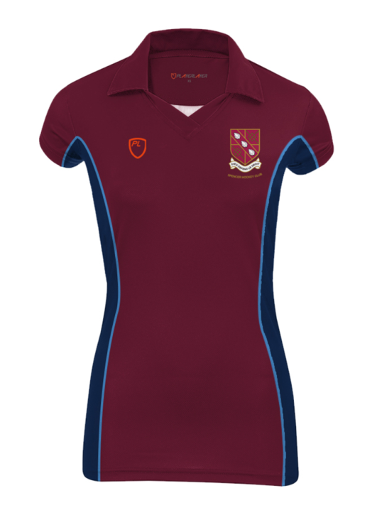 Women's Court Shirt C/S Maroon