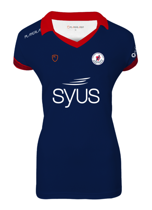 Women's Court Shirt C/S Navy Blue