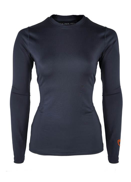 Women's BaseLayer Top LS Crew Black