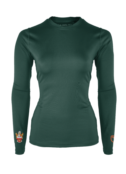 Women's BaseLayer Top LS Crew Forest
