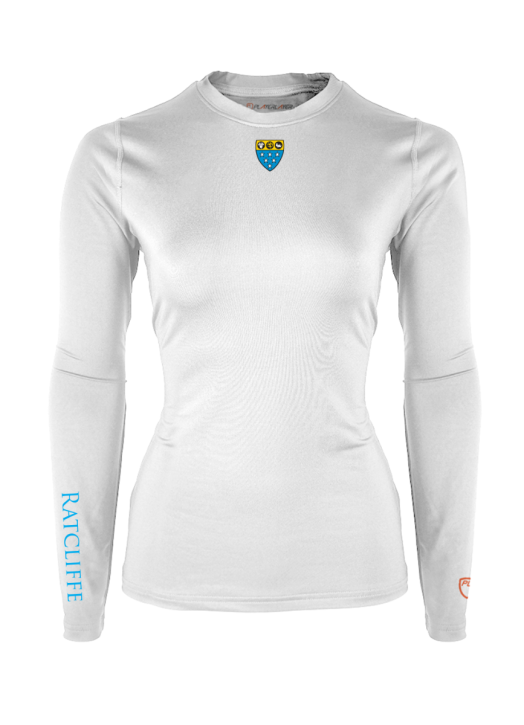 Women's BaseLayer Top LS Crew White