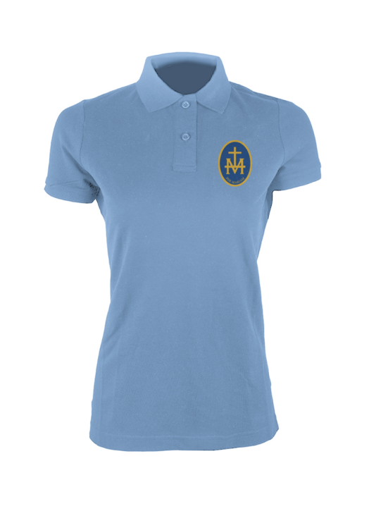 Women's Polo Sky Blue