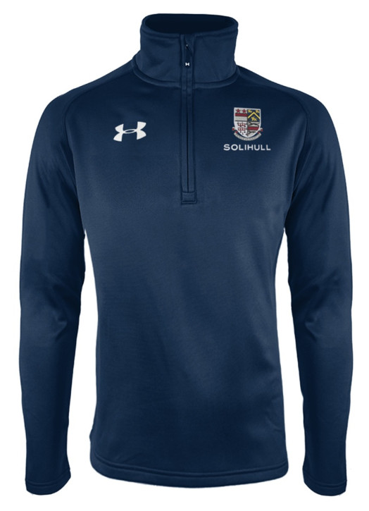 Women's Armour Fleece 1/4 Zip Navy Blue