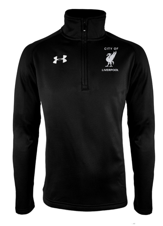 Women's Armour Fleece 1/4 Zip Black