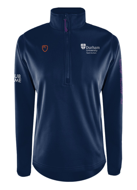 Women's Quarter Zip MidLayer Navy Blue