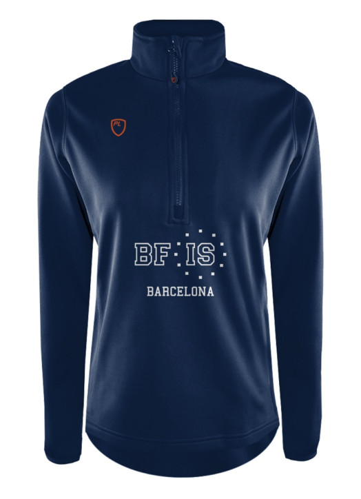 Women's Quarter Zip MidLayer Navy Blue