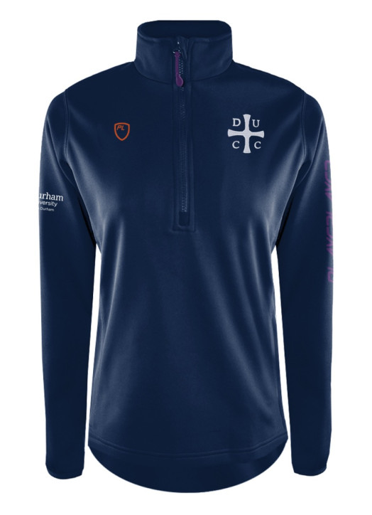 Women's Quarter Zip MidLayer Navy Blue