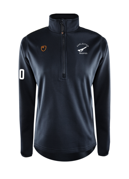 Women's Quarter Zip MidLayer Black