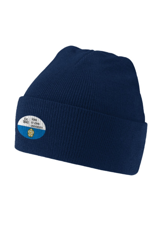 Pro Beanie (Fold) Navy Blue