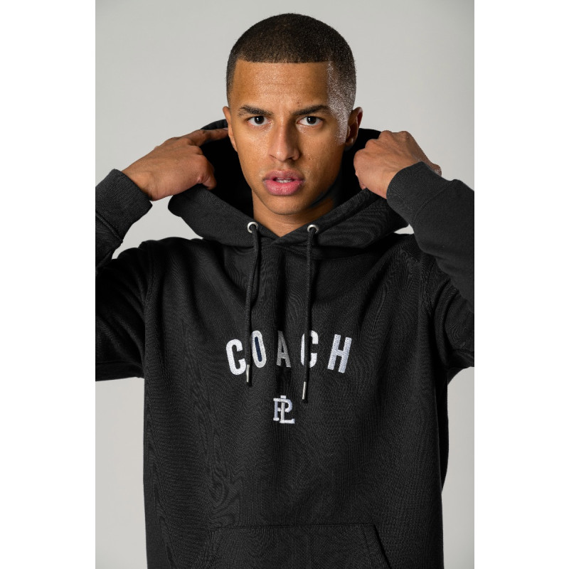 Coach black hoodie deals