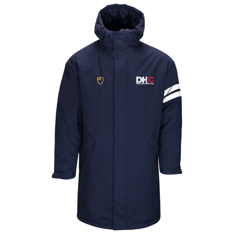 Men's Bench Coat Navy Blue