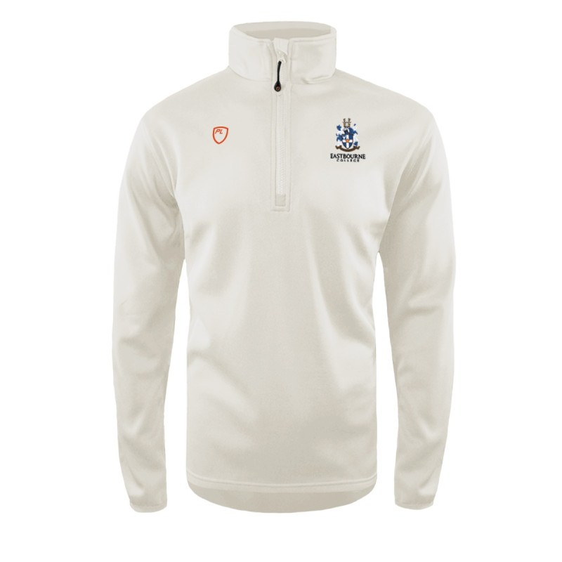 Cream quarter zip mens shop