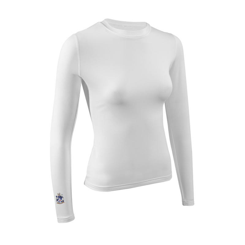 White base layer top deals