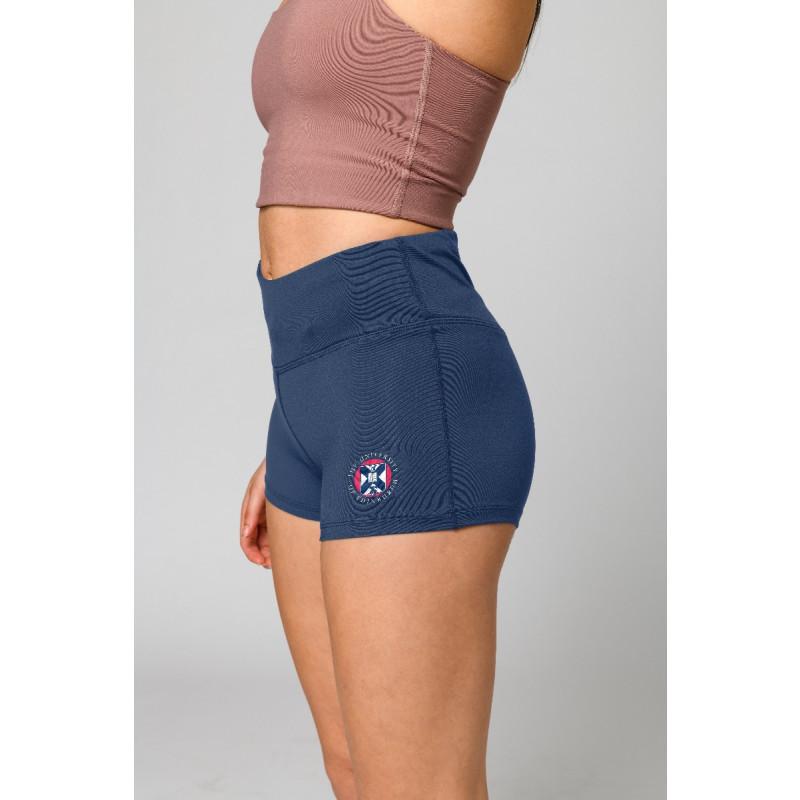 Navy hot pants clearance